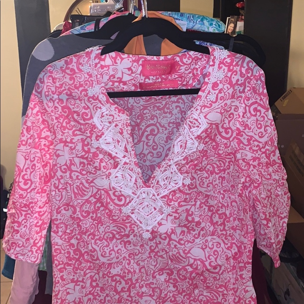 Lilly Pulitzer jubilee collection tunic